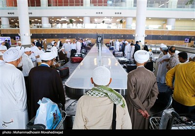 ورود اولین پرواز بازگشت حجاج به فرودگاه امام خمینی (ره)