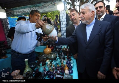 بازدید میهمانان شرکت کننده در سومین همایش بین المللی گردشگری سلامت از آرامگاه بوعلی سینا