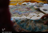 گردهمایی پته‌دوزان کرمان به مناسبت روز جهانی صنایع دستی
