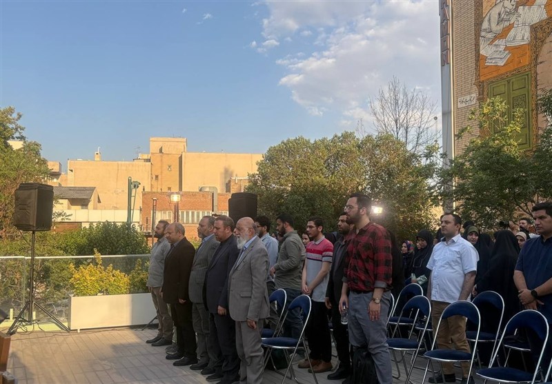 رونمایی از یادبود خبرنگاران شهید غزه در خانه روزنامه‌نگاران