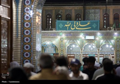 شام میلاد امام هادی(ع) در حرم حضرت معصومه(س)
