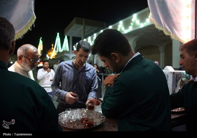 شام میلاد امام هادی(ع) در حرم حضرت معصومه(س)