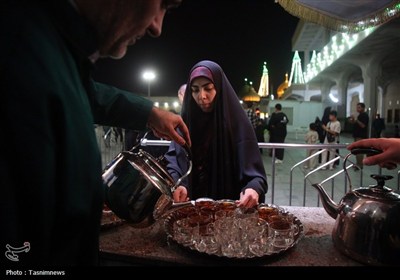 شام میلاد امام هادی(ع) در حرم حضرت معصومه(س)