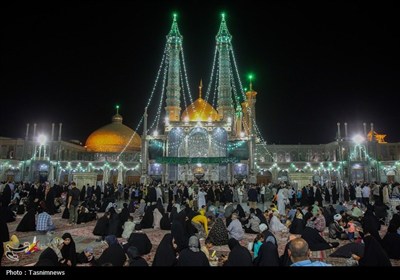 شام میلاد امام هادی(ع) در حرم حضرت معصومه(س)