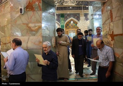 شام میلاد امام هادی(ع) در حرم حضرت معصومه(س)