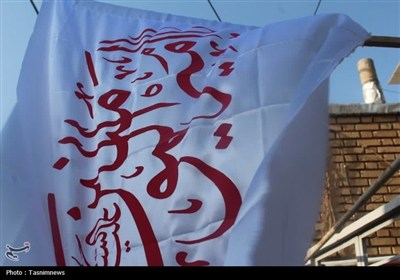 تکریم مادر شهید ربانی در آیین غدیری بانوان ینگه‌قلعه