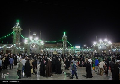 شام میلاد امام هادی(ع) در حرم حضرت معصومه(س)