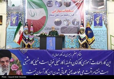 مسابقات مهارت‌آموزی سربازان استان بوشهر در منطقه ندسا