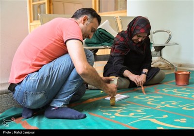 پویش هنری عید غدیر 1404 در اصفهان