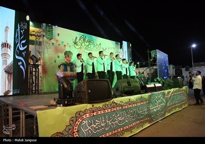 جشن دورهمی علوی در گلستان شهدای اصفهان