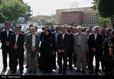آیین بهره‌برداری از گذر صنایع دستی اصفهان