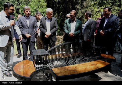 آیین بهره‌برداری از گذر صنایع دستی اصفهان