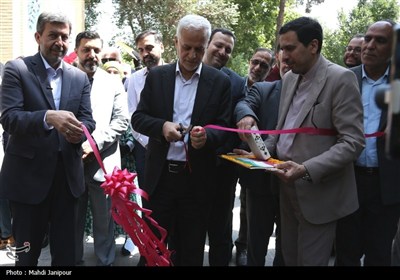 آیین بهره‌برداری از گذر صنایع دستی اصفهان