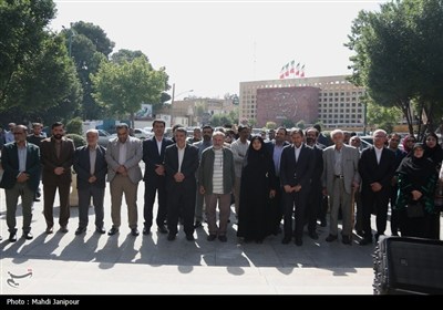 آیین بهره‌برداری از گذر صنایع دستی اصفهان