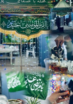 جشن غدیر در کوچه‌پس‌کوچه‌های قزوین طنین‌انداز شد