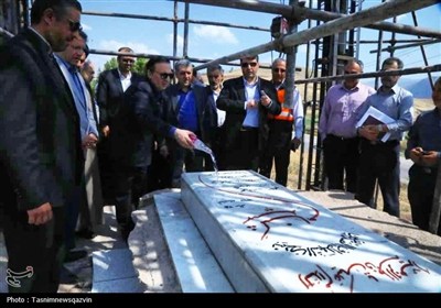 سفر استاندار قزوین به الموت غربی