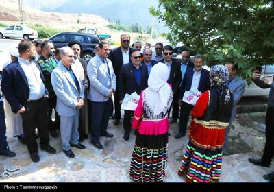 سفر استاندار قزوین به الموت غربی