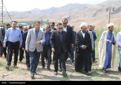 سفر استاندار قزوین به الموت غربی