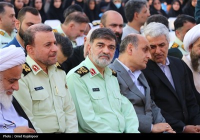 سالگرد شهید مدافع امنیت حسن عشوری و یادبود سه شهید گمنام رودسر
