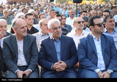 سالگرد شهید مدافع امنیت حسن عشوری و یادبود سه شهید گمنام رودسر