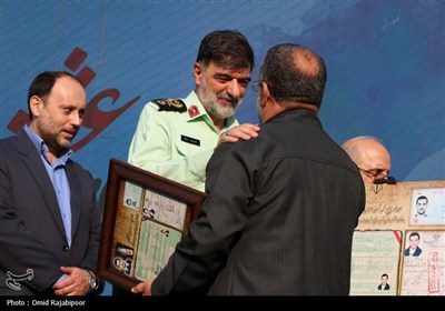 سالگرد شهید مدافع امنیت حسن عشوری و یادبود سه شهید گمنام رودسر