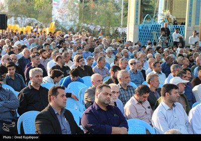 سالگرد شهید مدافع امنیت حسن عشوری و یادبود سه شهید گمنام رودسر