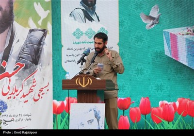 سالگرد شهید مدافع امنیت حسن عشوری و یادبود سه شهید گمنام رودسر