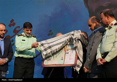 سالگرد شهید مدافع امنیت حسن عشوری و یادبود سه شهید گمنام رودسر