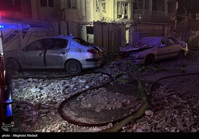 حمله رژبم صهیونیستی به برخی مناطق در تهران