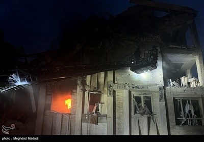 حمله رژبم صهیونیستی به برخی مناطق در تهران