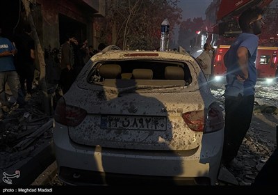 حمله رژبم صهیونیستی به برخی مناطق در تهران