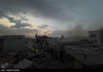 عدوان صهیونی على مناطق عدة فی طهران