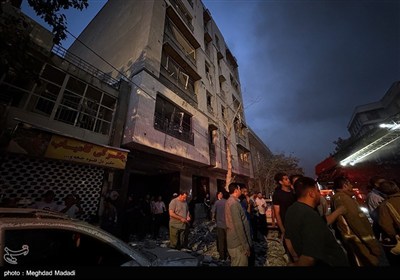 عدوان صهیونی على مناطق عدة فی طهران