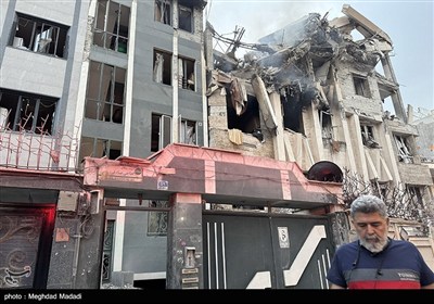 عدوان صهیونی على مناطق عدة فی طهران