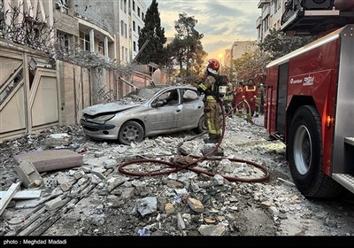 عدوان صهیونی على مناطق عدة فی طهران