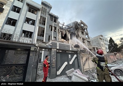 عدوان صهیونی على مناطق عدة فی طهران