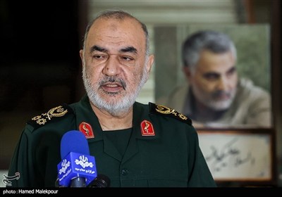 شهید سردار سرلشکر پاسدار حسین سلامی