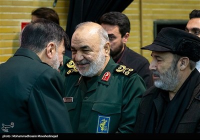 شهید سردار سرلشکر پاسدار حسین سلامی