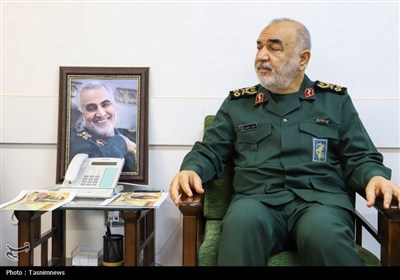 شهید سردار سرلشکر پاسدار حسین سلامی