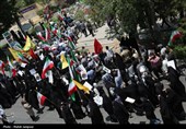 تجمع مردم اصفهان در محکومیت حمله رژیم صهیونیستی به ایران