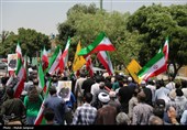 تجمع مردم اصفهان در محکومیت حمله رژیم صهیونیستی به ایران