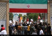 تجمع مردم اصفهان در محکومیت حمله رژیم صهیونیستی به ایران