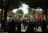 تجمع مردم اصفهان برای حمایت از انتقام از رژیم صهیونیستی