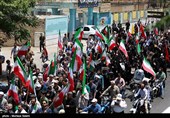 تجمع مردم اصفهان برای حمایت از انتقام از رژیم صهیونیستی