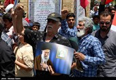 تجمع مردم اصفهان برای حمایت از انتقام از رژیم صهیونیستی