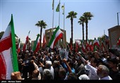 تجمع مردم اصفهان برای حمایت از انتقام از رژیم صهیونیستی
