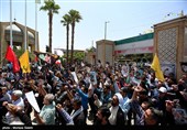 تجمع مردم اصفهان برای حمایت از انتقام از رژیم صهیونیستی