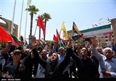 تجمع مردم اصفهان برای حمایت از انتقام از رژیم صهیونیستی