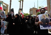 تجمع مردم اصفهان برای حمایت از انتقام از رژیم صهیونیستی