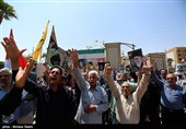 تجمع مردم اصفهان برای حمایت از انتقام از رژیم صهیونیستی